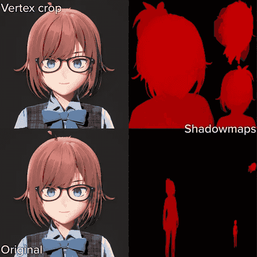 Skinned Vertex Shrinkage Demo